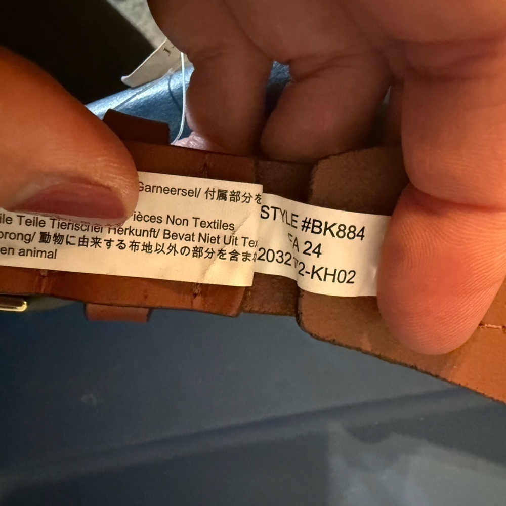J. Crew leather belt - NWT (Tan/Neutral Color) - Picture 4 of 11